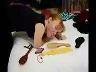 Redhead babe falling in love with spanking again BDSM porn