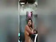 Sexy Desi Bhabhi Record Her Bathing Video For Lover