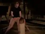 18yo gets fucked while tied up