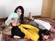 Blonde Lesbians With Foot Fetish