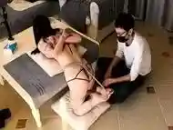 Meteor Bondage Gagged Spanking Counting