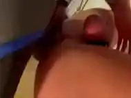 Going in deep. Fisting pigs. Dildos, fisting and big Latino cock breeding a gaping cum pit