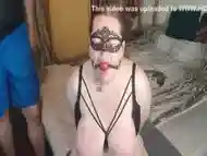 A Big Breasted Sub Slut Gets Hardcore Tit Slapping