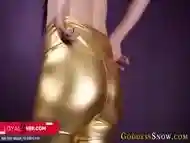 Alexandra Snow In Golden Ass