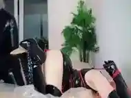 Arya Grander - Hot Latex Lesbians Compilation Roleplay And Fuck With Curvy Rubber Milf Stepdaughter