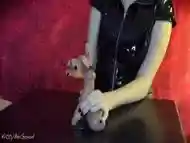 Cockbox Edging - Sensual Cbt Handjob (stretching Big Balls)