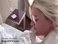 Cute Blonde Gets Panties Stuffed In Mouth And Fucked To Orgasm