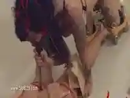 Extremely Hardcore Bdsm Rope Sex With Asshole Action