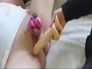 Fucking Hubby In His Ass Huge Cumshot