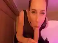 Hot Babe Oxy Sucks And Fucks In The Toilet At A Party