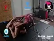 Jiu Jitsy Practice Turns Frisky Pt 2