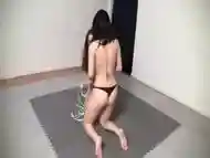 Lesbians Fight With Ropes