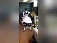 Maid Chair Taped