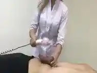 Medical Fetish Electro Cbt And Handjob