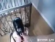 Out From Her Cage To Suck