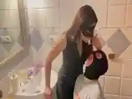 Princess Yosse Toothbrushing Spitting Humiliation