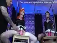 Redhead In Bdsm Spanked And Anal Fucked