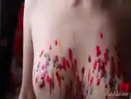 Redhead Teen Candle Masturbation And Waxplay - Hot Solo 6 Min