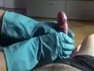 Rubber Gloves And Of Pre Cum