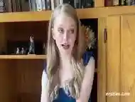 Sexy Blonde Girl Likes Side Of Sex