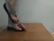 Shoejob Footjob