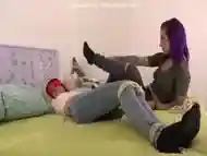 Tickle Torture Bondage Girl