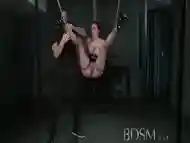 BDSM XXX Hooded and suspended subs