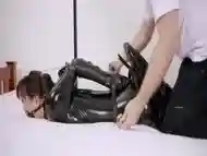 Mina Black Catsuit Bondage-RS