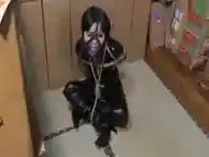 Nene catsuit bondage