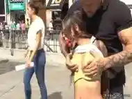 Petite Spanish Slut Public Disgraced