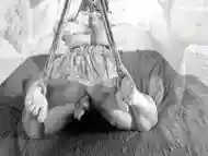 Tober Day 11: Figging Kink - Tied Up And Cumming With Ginger Root Inside Her Ass: Bdsmlovers91