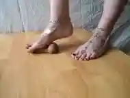 Bafe feet cock and balls trampling stomping