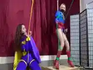 Batgirl And Supergirl Bondage