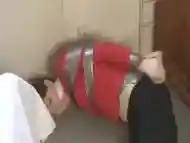 British Girl Duct Taped