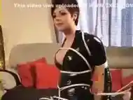 Catsuit bondage