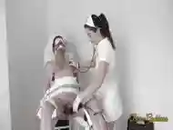 Cock Treatment &amp; Inspection By Kinky Nurse