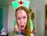 Dominating Hot Nurse Jerks And Humiliates You