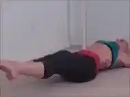 Hot Yoga Pants Bondage Struggle