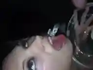 Incredible cum slut