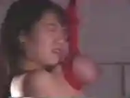 Japanese Gal is Brutally Tortured and Suspended By Her Milk Sacks