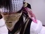 Japanese hottie hogtied with big boobs out