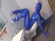 Ketrin In New Shiny Latex Catsuit