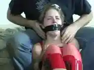 Rachel Carted Carried Hogtied