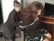 Secretary Attacks Her Boss