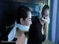 Three Rich Women Bound And Gagged