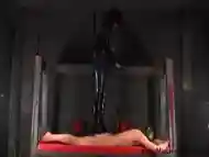 Trampling In Latex Catsuit And Boo - Lola Ruin And Mistress Lola