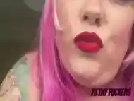 Uk Bbw Cumslut Smokes &amp; Begs For Cum From Her Dirty Boy - Fat British Slut Talks Dirty &amp; Desperate For Cum! - Tina Snua