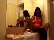 White Slave Shaves Black Cunt