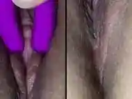 extreme clit massage (wet, closeup) 2