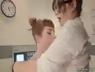 Big Ass Lesbian Patient Gets Anal Banged